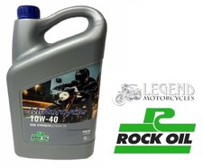 Rock Oil Motorcycle 10W40 Semi