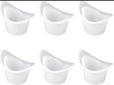 Juliyeh 12Pcs Silicone Eye Wash Cups Resuable Non Sterile Eye Bath Cups Eye Cups