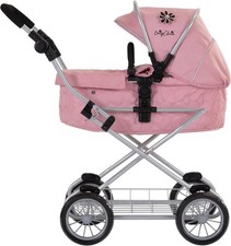 Pink Doll Travel System Pram