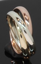 9 Carat Yellow, White & Rose