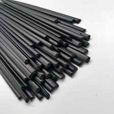 PP/EPDM  plastic welding rods 3mm triangle shape, black pack of 10-60 pieces