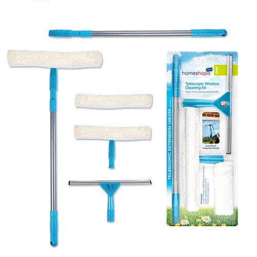 Telescopic window cleaning kit - telescopic,