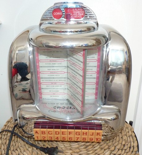 Crosley juke box cr9 radio - box,