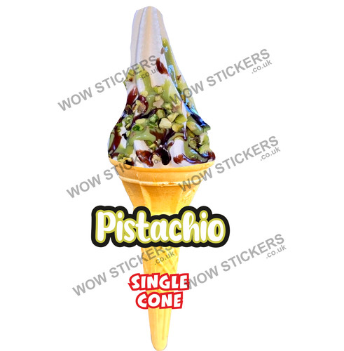 Ice cream van - , sticker