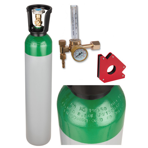 Argon gas bottle - argon,