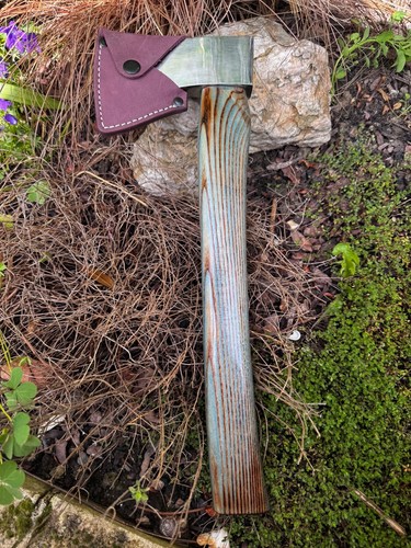 Handmade bushcraft hatchet - handmade,