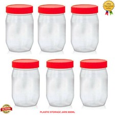 Plastic Storage Jar With Screw