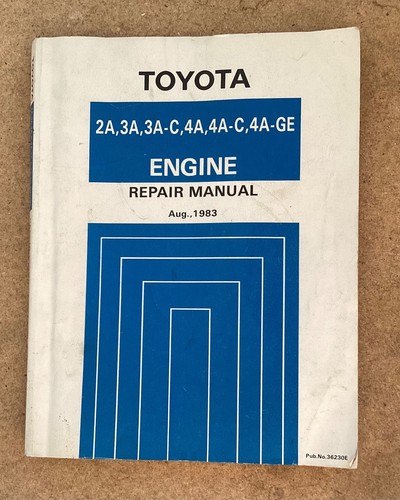 Toyota 4age engine workshop - toyota,