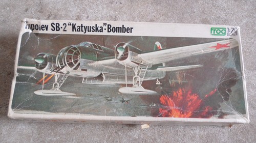 Vintage 1969 frog tupolev - 1969, 1/72