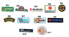 Suzuki Motors Car Sports Racing Patch Iron Sew On Jacket Jeans Leather Hat New