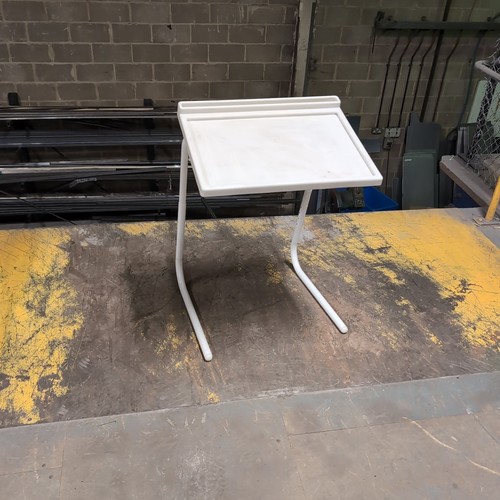 Adjustable overbed table with - overbed,