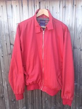 Red Harrington Style Jacket