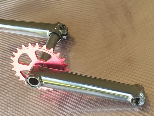 Bmx crankset 25t sprocket - bmx,