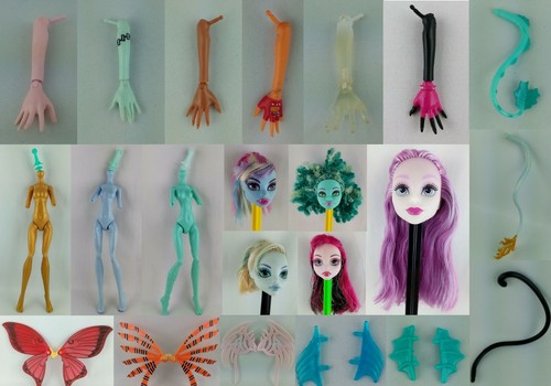 Monster high parts arm - monster, leg