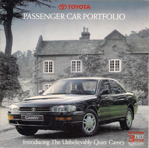 Toyota range 1991 market - toyota,
