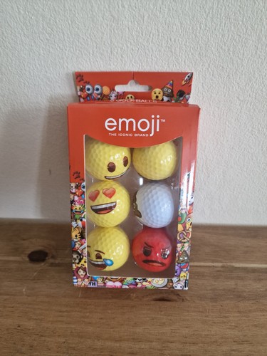 Emoji golf balls pack - emoji,