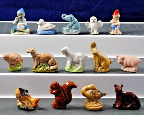 Various ceramic birds - birds, farm