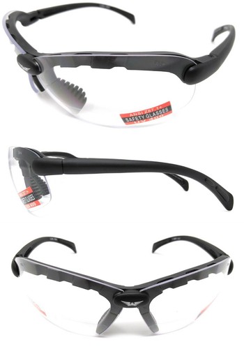 Clear bifocal safety - bifocal, glasses