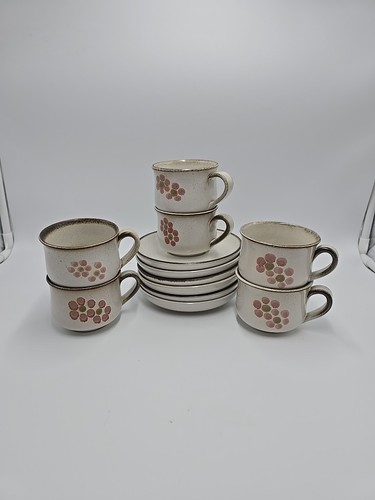 Denby gypsy teacups saucers - denby,