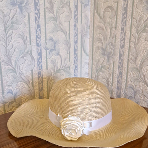 Kangol wide brim sisal sun - brim, hat