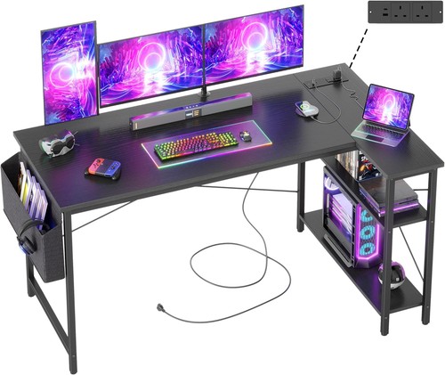 Bexevue small shaped desk - l,