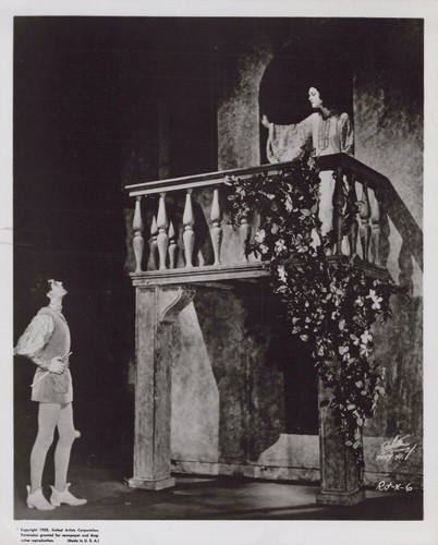 1955 romeo juliet - juliet, balcony