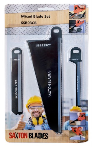 Saxton 3pc saw - blade, set