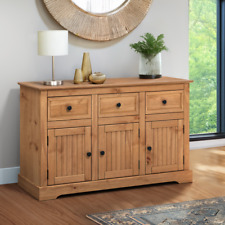 Country Sideboard Large 3 Door 3 Drawer by Mercers Furniture®