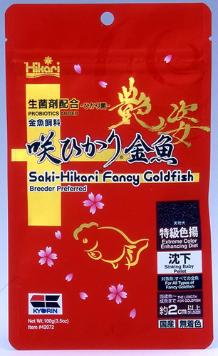 Saki fancy goldfish - saki,