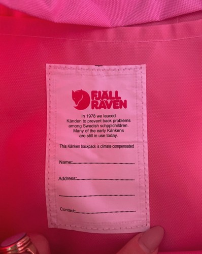Fjallraven kanken style pink - style,