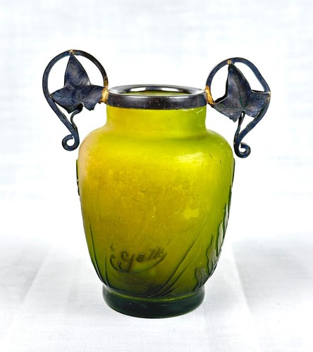 Emile galle cameo glass vase - galle,