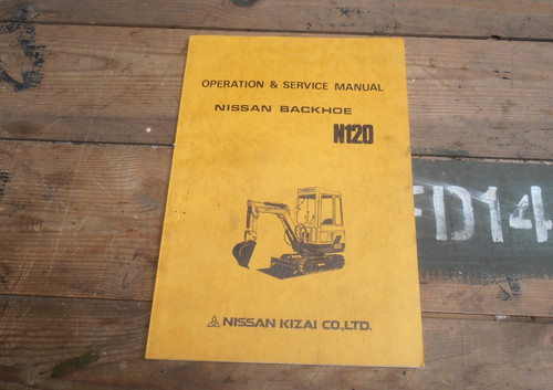 Nissan backhoe n120 operation - n120,