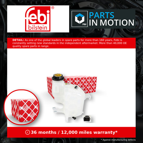 Coolant expansion tank - coolant,
