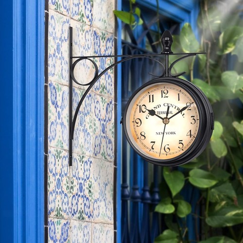 Double sided vintage iron wall - vintage,
