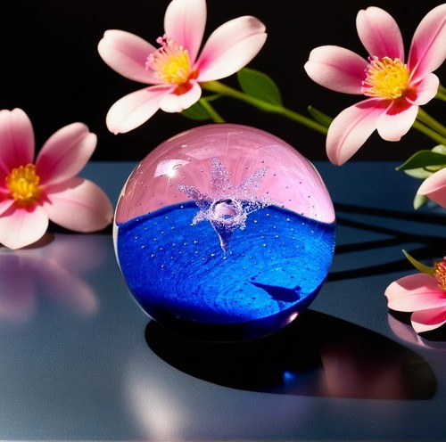 Caithness paperweight star - paperweight,