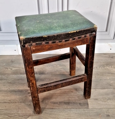 Antique wooden upholstered - antique,
