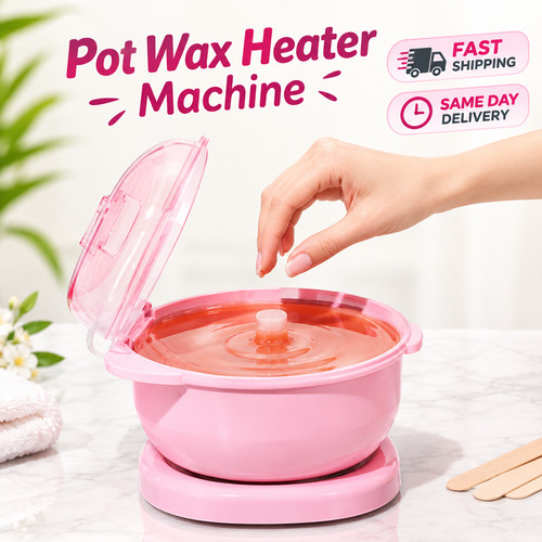 Foldable silicone paraffin pot - silicone,