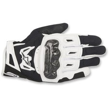 Alpinestars SMX-2 AIR CARBON V2 Glove,Black/White On-Road Street Bike Gloves,XL