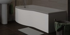 Bathroom P Shaped Bath Panel