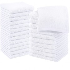 18x Terry Towelling Nappies 100% Cotton | Washable Reusable Cleaning Cloths | UK