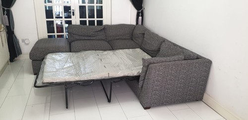 Grey furniture village corner - furniture,