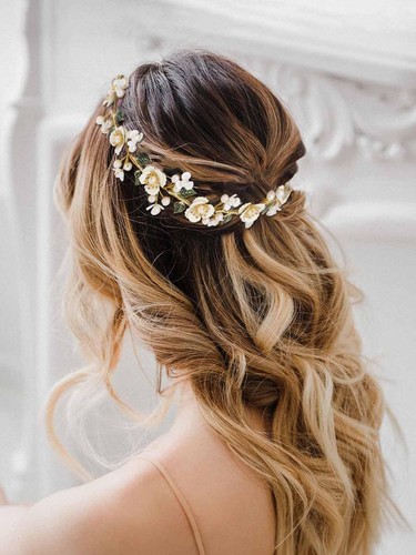 Iyou bridal wedding hair - bridal, vines