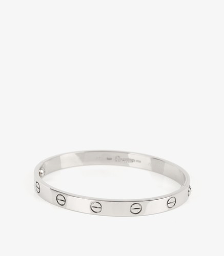 Cartier 18ct white gold love - 18ct,