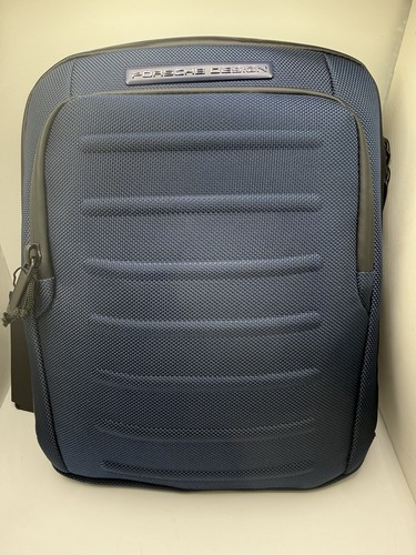 Porsche design blue canvas zip - design,
