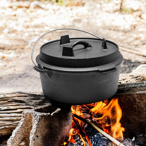 25cm cast iron camping - cast,