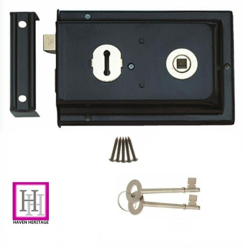 Rim lock set deadbolt - rim,