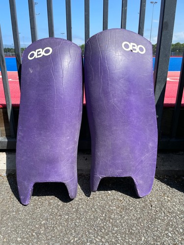 Purple obo hockey pads - hockey, robo