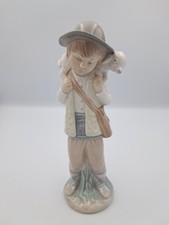 Nao by Lladro Boy With Lamb