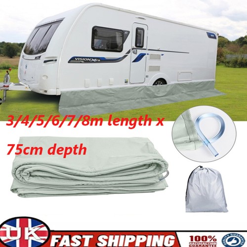Caravan awning draught skirt - awning,
