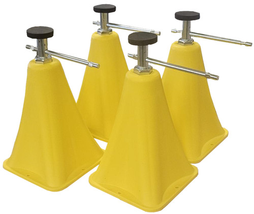 Caravan stabilising levelling - stabilising,
